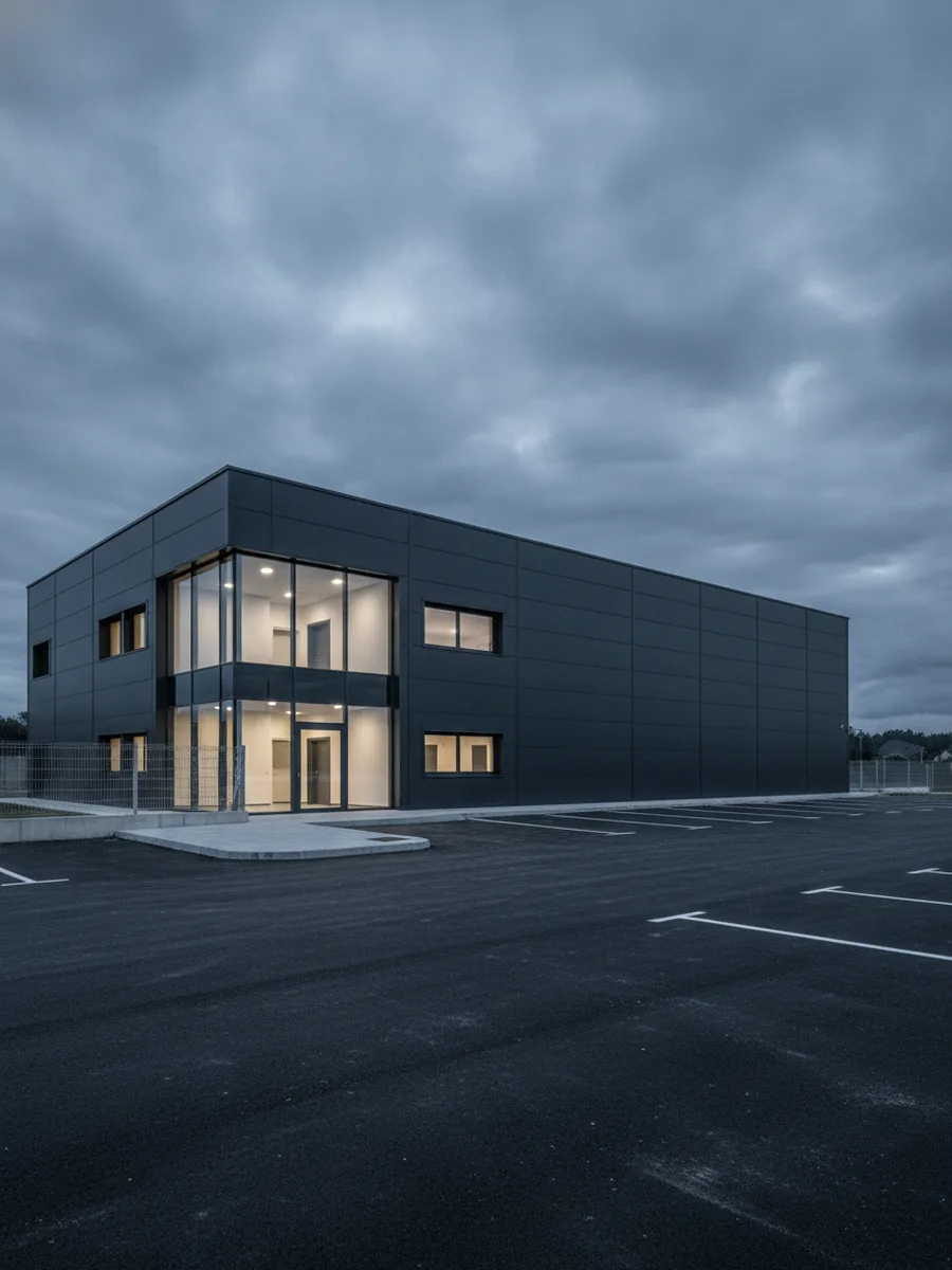 Edificio terminado y entregado, proyecto servicio integral